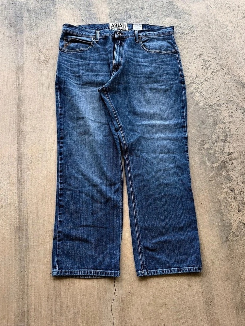 Ariat M2 Relaxed Boot Bootcut Jeans Blue Waist 38/30